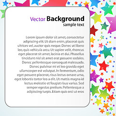 Image showing vector text template