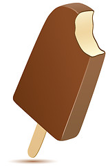 Image showing choco stick ice cream
