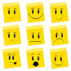 Image showing various face expressions