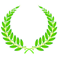 Image showing wreath sign