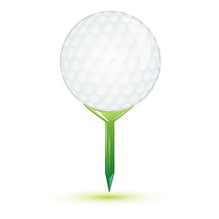 Image showing golf ball