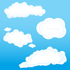 Image showing clouds on sky