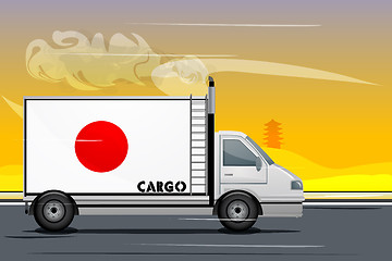 Image showing japanese lorry