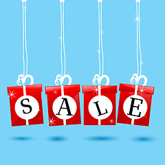 Image showing hanging sale icon