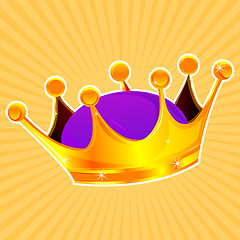 Image showing golden crown