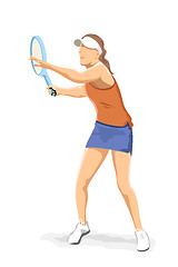 Image showing tennis player