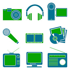 Image showing entertainment symbols