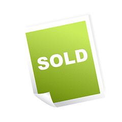 Image showing sold tag