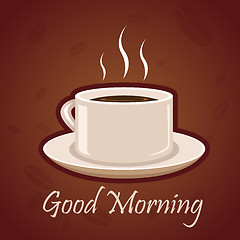 Image showing hot coffee