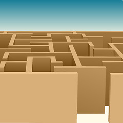 Image showing maze