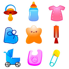 Image showing kids icons