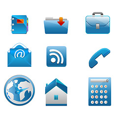 Image showing business icons