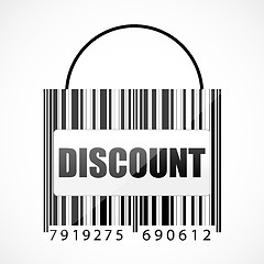 Image showing barcode discount bag