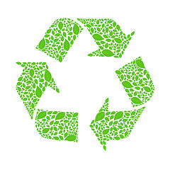 Image showing recycle arrow