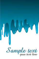 Image showing dripping vector background