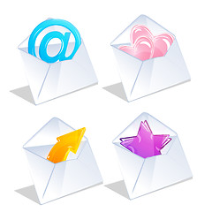 Image showing communication icons