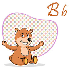 Image showing b for bear
