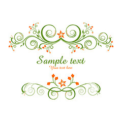 Image showing classical vector background