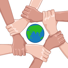 Image showing save earth