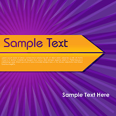 Image showing abstract vector background