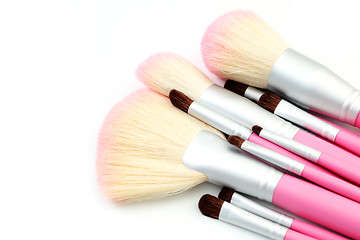 Image showing make-up brushes