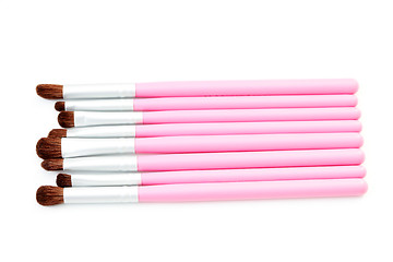 Image showing make-up brushes