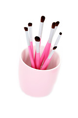 Image showing make-up brushes