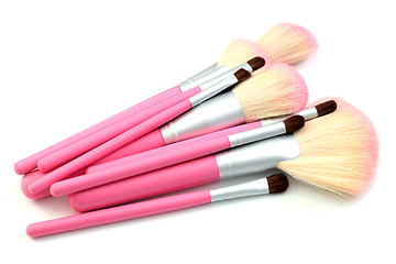 Image showing make-up brushes