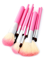 Image showing make-up brushes