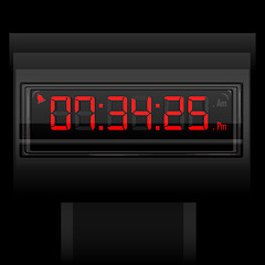 Image showing digital clock