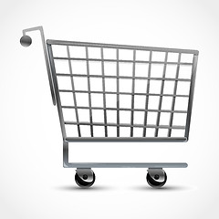 Image showing shopping trolley