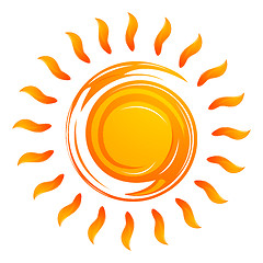 Image showing warming sun