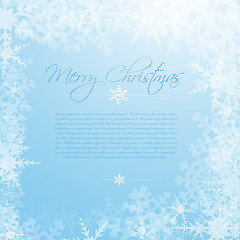 Image showing abstract christmas card