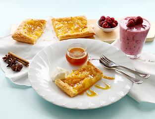Image showing Spiced Pineapple Galette 