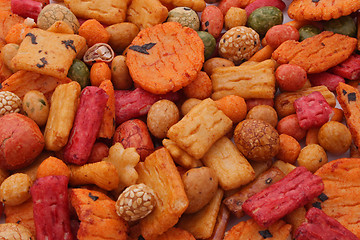 Image showing Rice Crackers or cakes