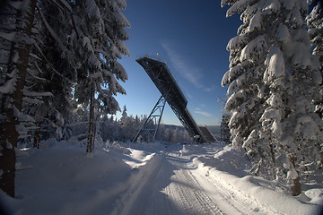 Image showing ski jump