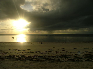 Image showing Sunrise on Zanzibar