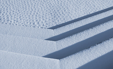 Image showing Snowclad steps January