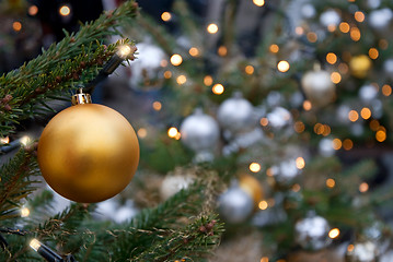 Image showing christmas balls