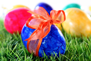 Image showing Easter eggs