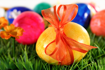 Image showing Easter eggs