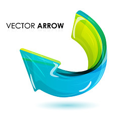 Image showing vector arrow