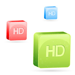 Image showing colorful hd icons