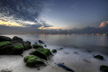 Image showing Sunrise at East Coast Beach 2