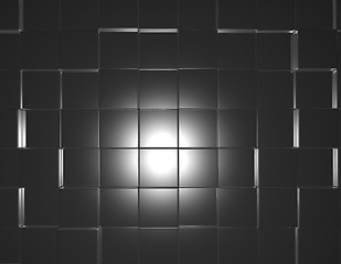 Image showing cubes background