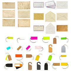 Image showing Stationery collage