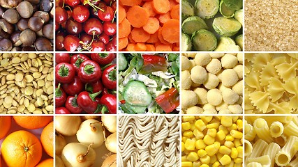 Image showing Food collage