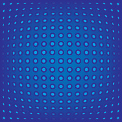 Image showing abstract background blue dots