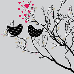 Image showing Valentine's  background. vector illustration