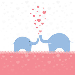 Image showing Valentine's  background. vector illustration